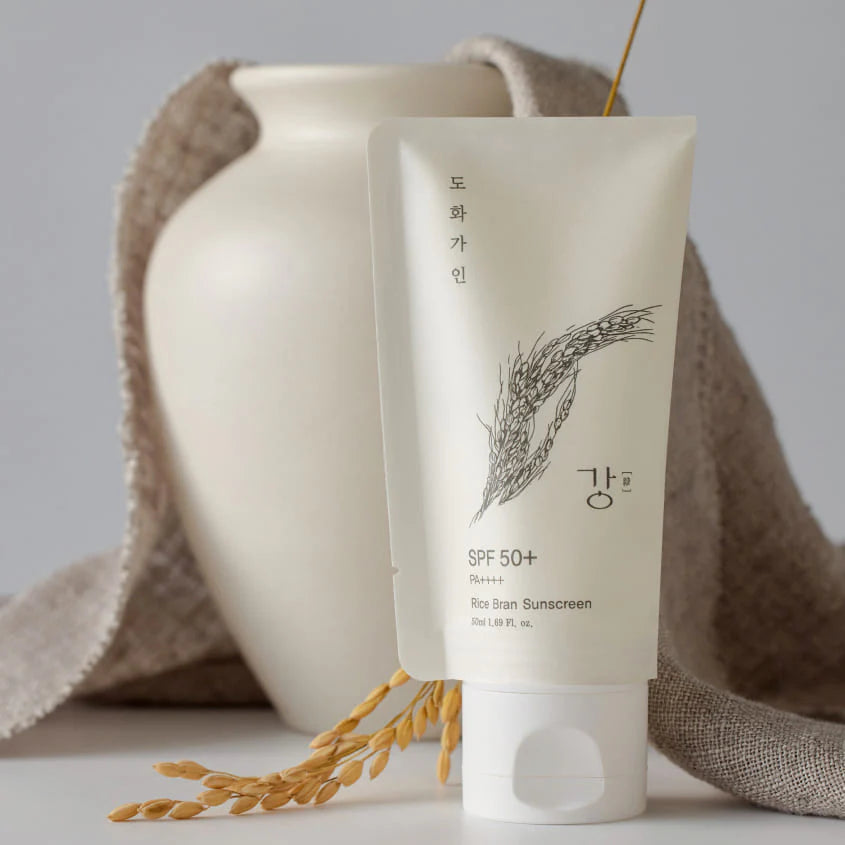 House of Dohwa Rice Bran Sunscreen — lightweight daily SPF with rice bran