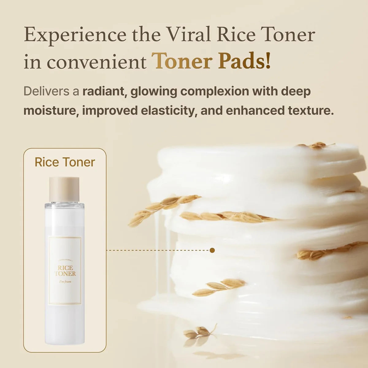 I'm from Rice Toner Pad