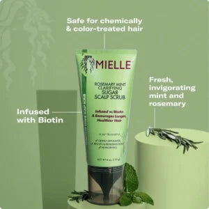 MIELLE Rosemary Mint Clarifying Sugar Scalp Scrub