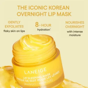 LANEIGE قناع الشفاه الليلي بالمانجو