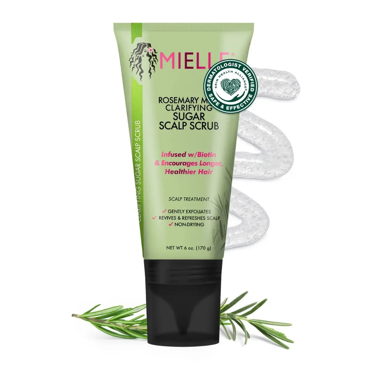 MIELLE Rosemary Mint Clarifying Sugar Scalp Scrub