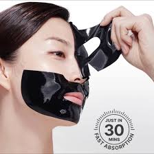 Mary&May Vegan Collagen Charcoal PDRN Mask — vegan collagen charcoal PDRN sheet mask