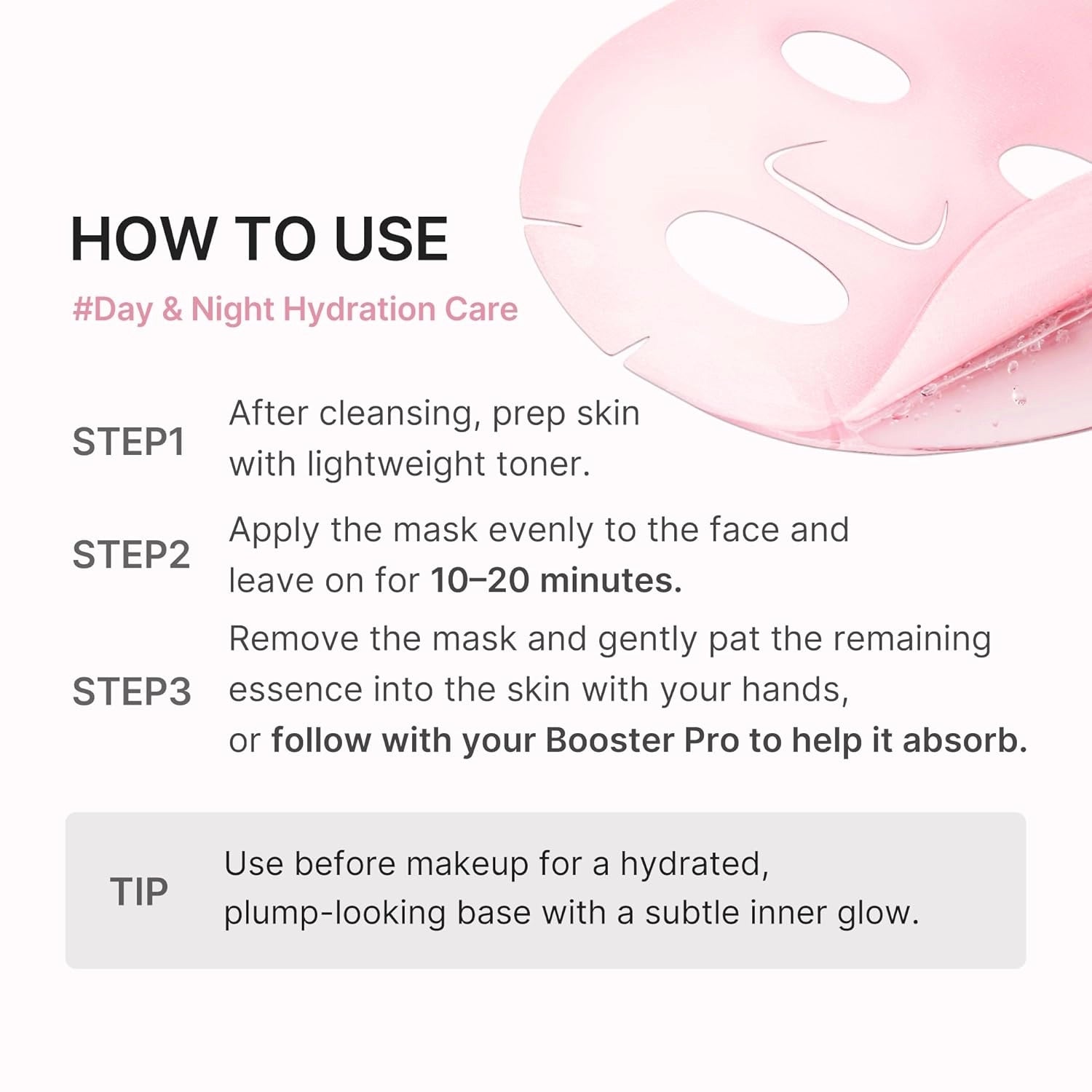 Medicube PDRN Pink Peptide Serum Mask