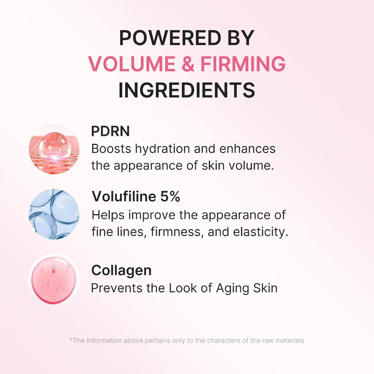 5% Volufiline boosts volume and firmness for fuller youthful-looking neck skin