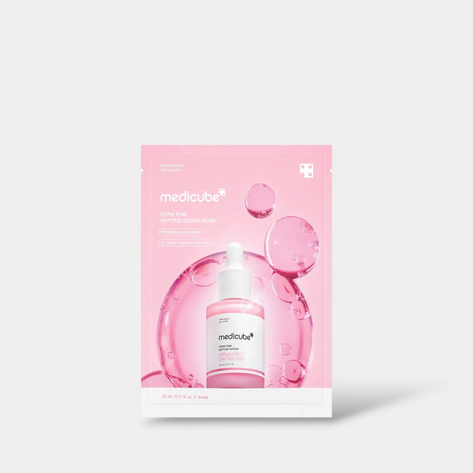 Medicube PDRN Pink Peptide Serum Mask