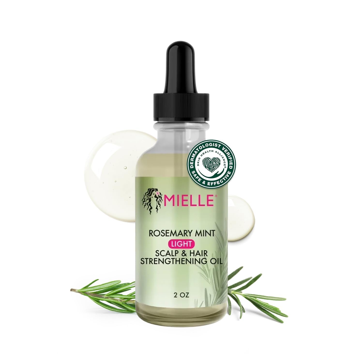 Mielle Rosemary Mint Light Scalp & Hair Strengthening Oil