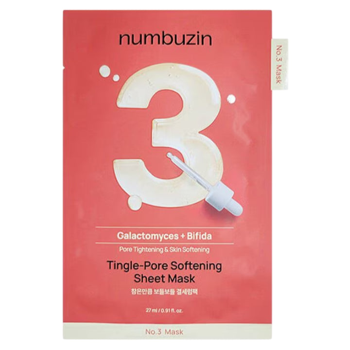 Numbuzin No.3 Tingle Pore Softening Sheet