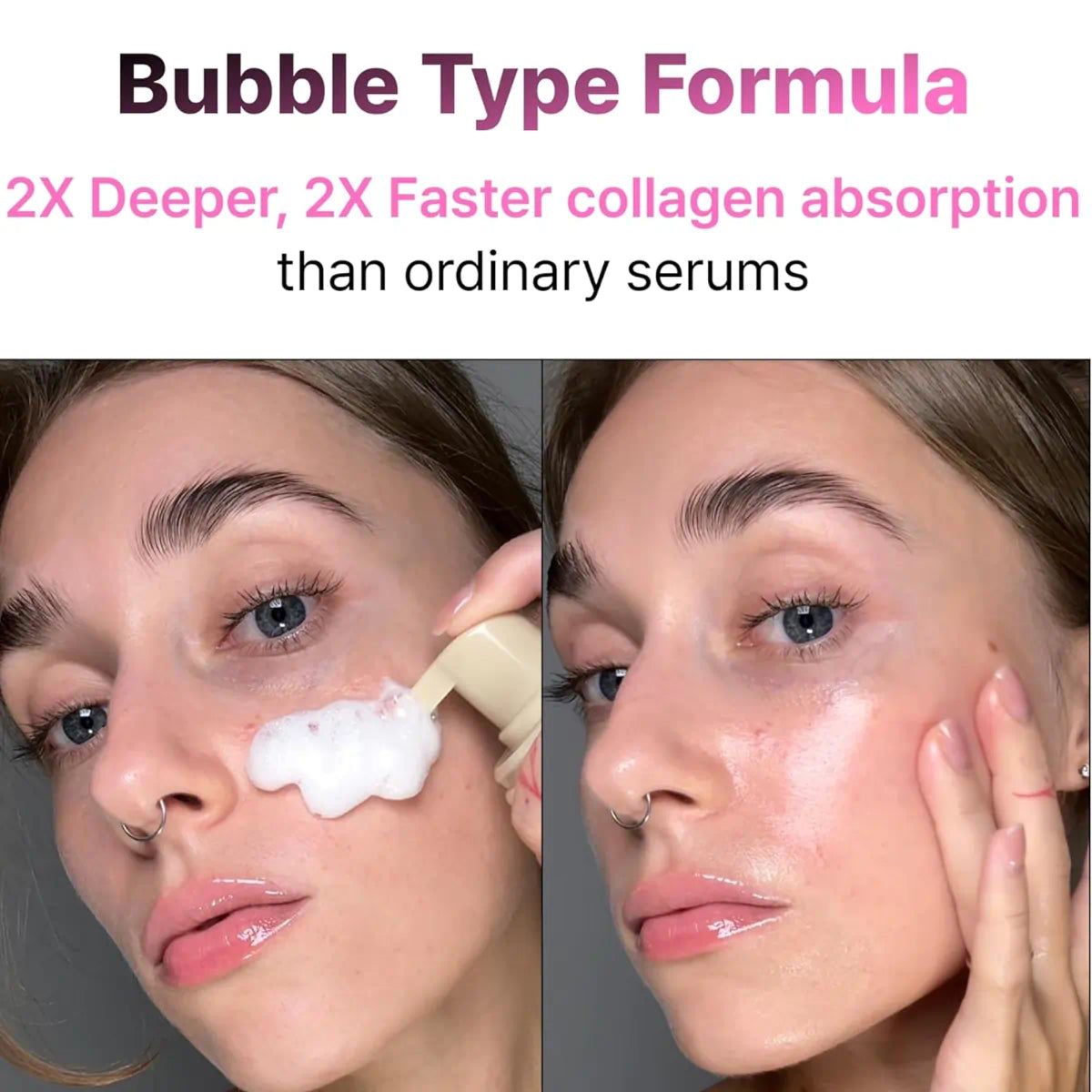 PO:DL Bam Collagen Unbeli-Bubble Ampoule — collagen ampoule that plumps and nourishes the skin