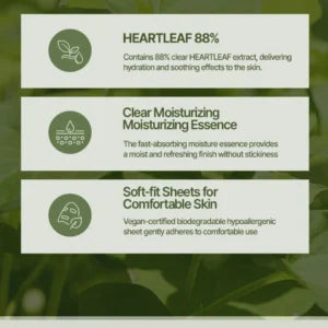 JMsolution Heartleaf 88 Soothing Mask