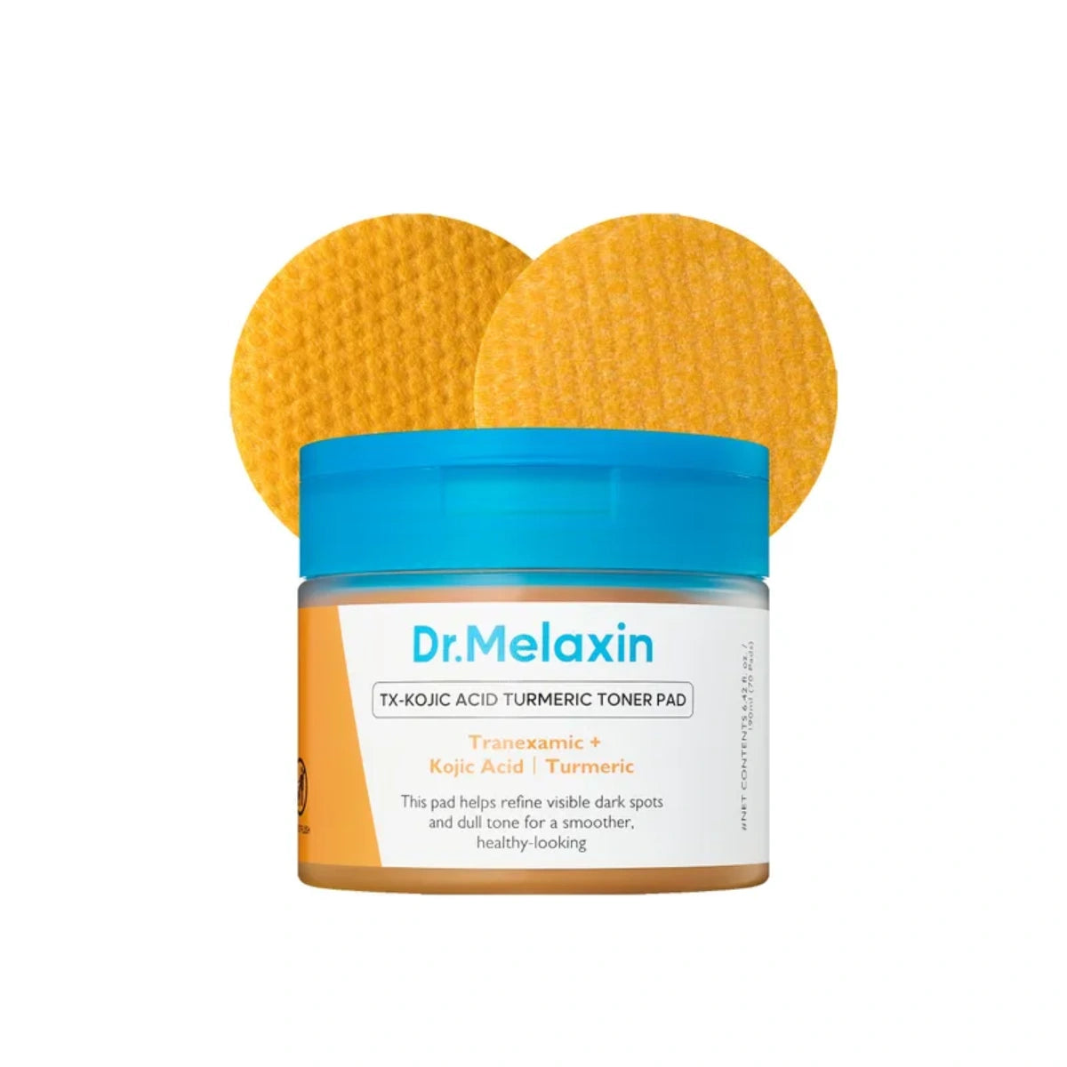 Dr.Melaxin TX Kojic Acid Turmeric Toner Pad 70 Pads