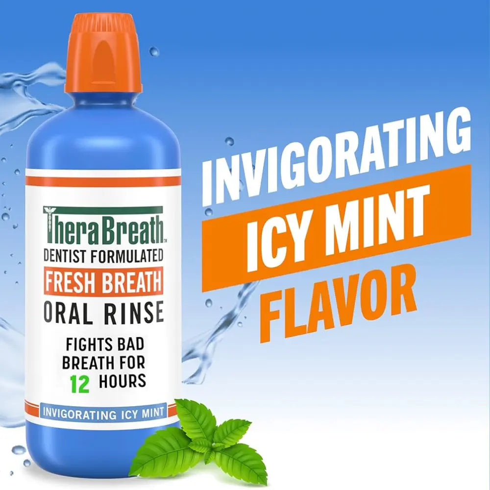 The Breath Co Dentist Formulated Fresh Breath Oral Rinse