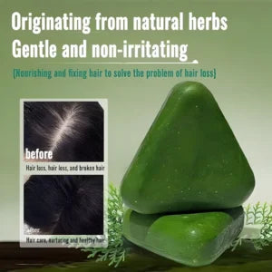 Greenlem Grass Black Hair Nourishing Shampoo Soap