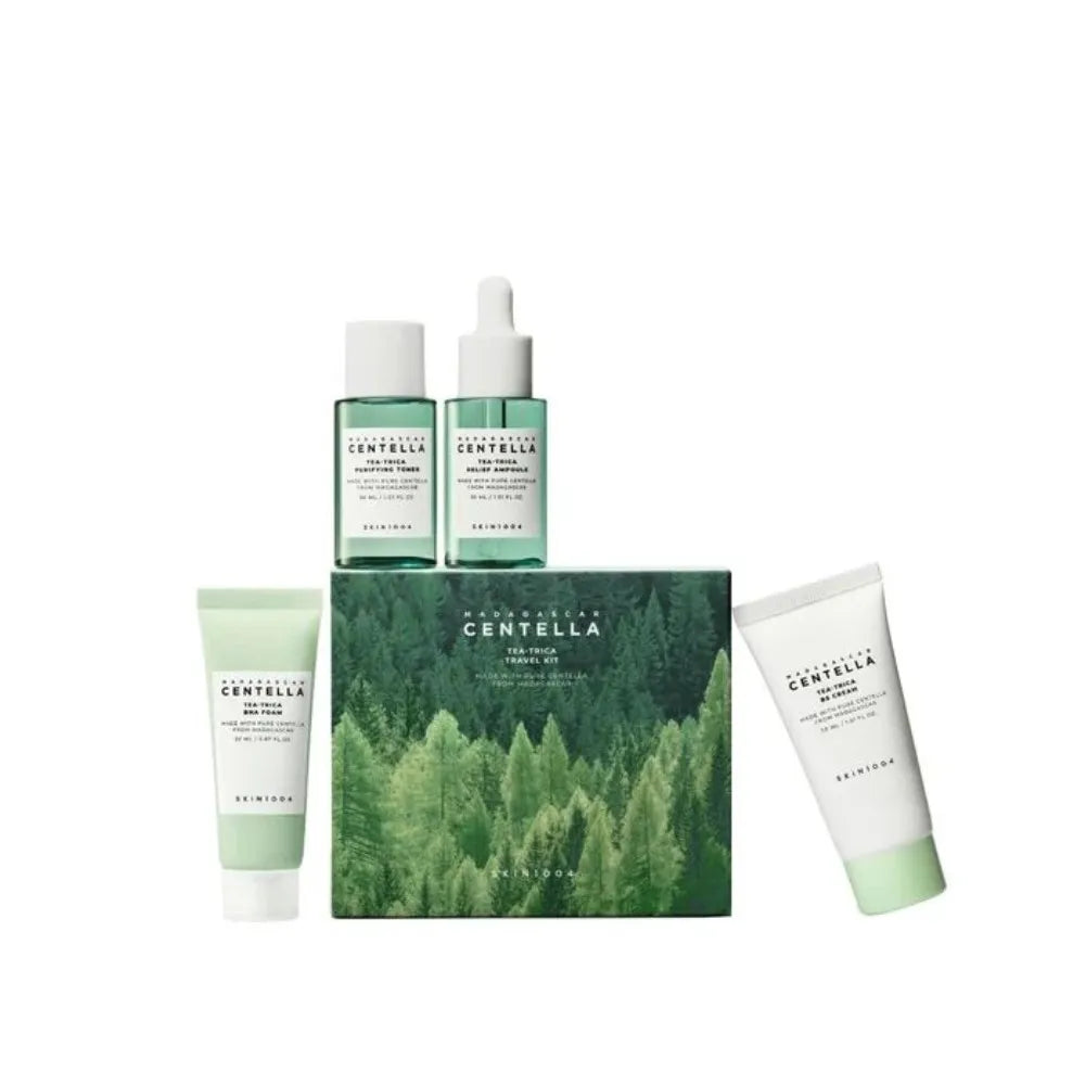 مجموعة SKIN1004 Madagascar Centella Tea-Trica للسفر