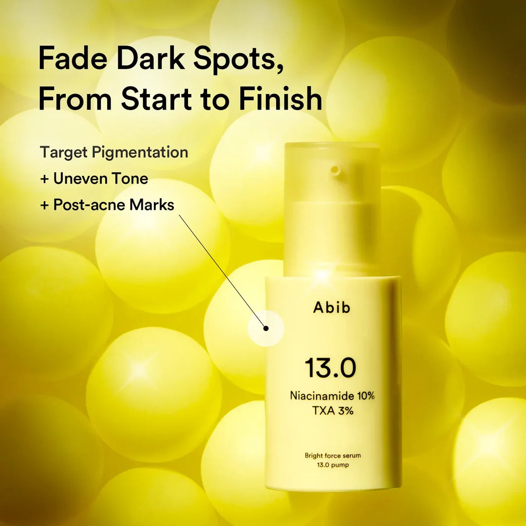 Abib Bright Force Serum 13.0 Pump – Brightens & Evens Skin Tone