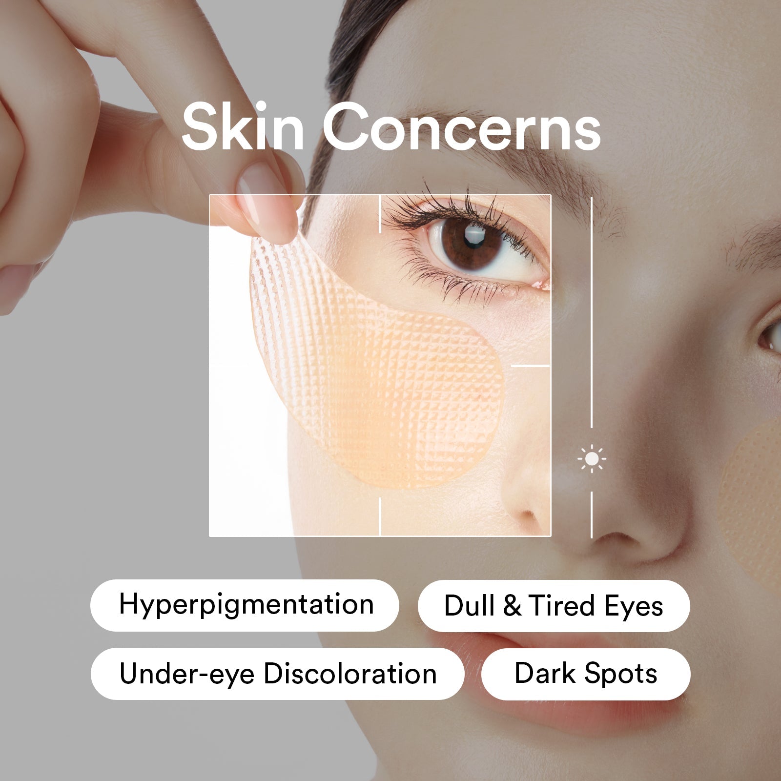 Abib Glutathione Kojic Acid Eye Patch Vita Jelly - Brightens Dark Circles