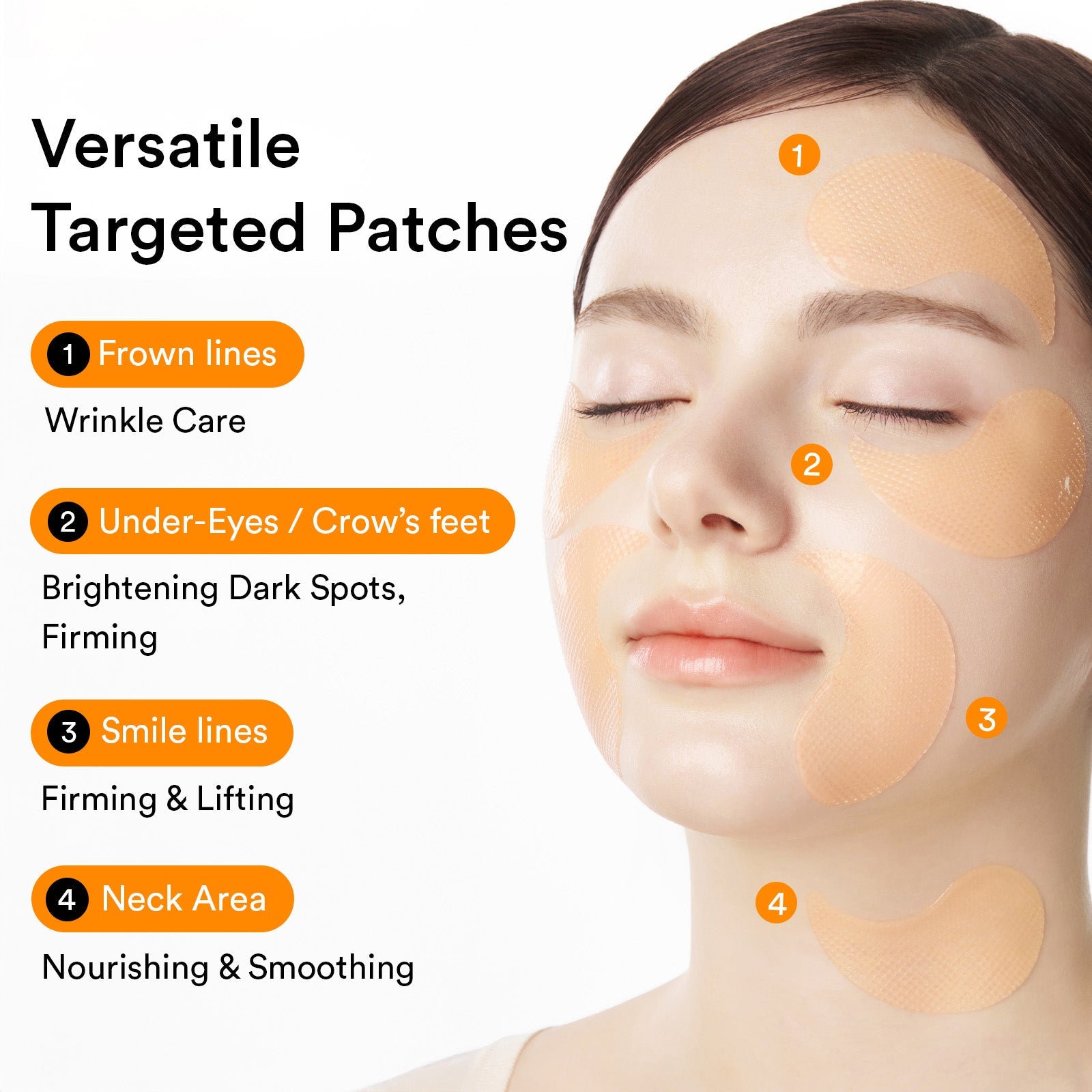Abib Glutathione Kojic Acid Eye Patch Vita Jelly - Smooths Fine Lines & Wrinkles