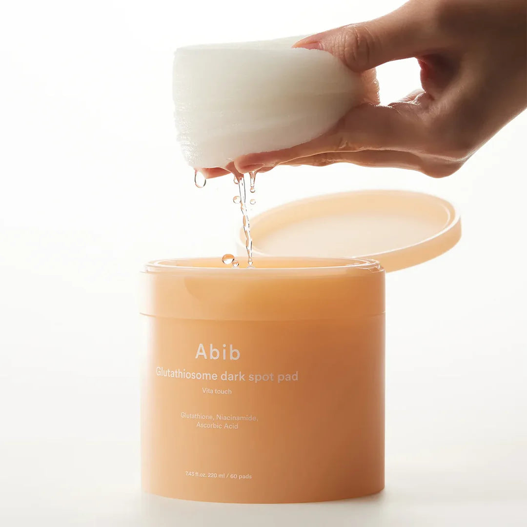 Abib Glutathiosome Dark Spot Pad Vita Touch – Daily Glass-Skin Brightening Routine
