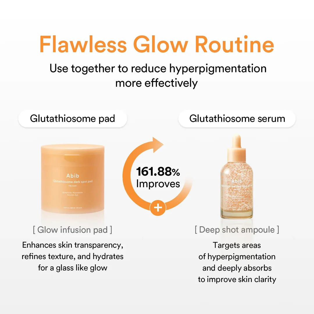Abib Glutathiosome Dark Spot Serum Vita Drop – 50ml / 1.69 fl.oz Glass Dropper Bottle