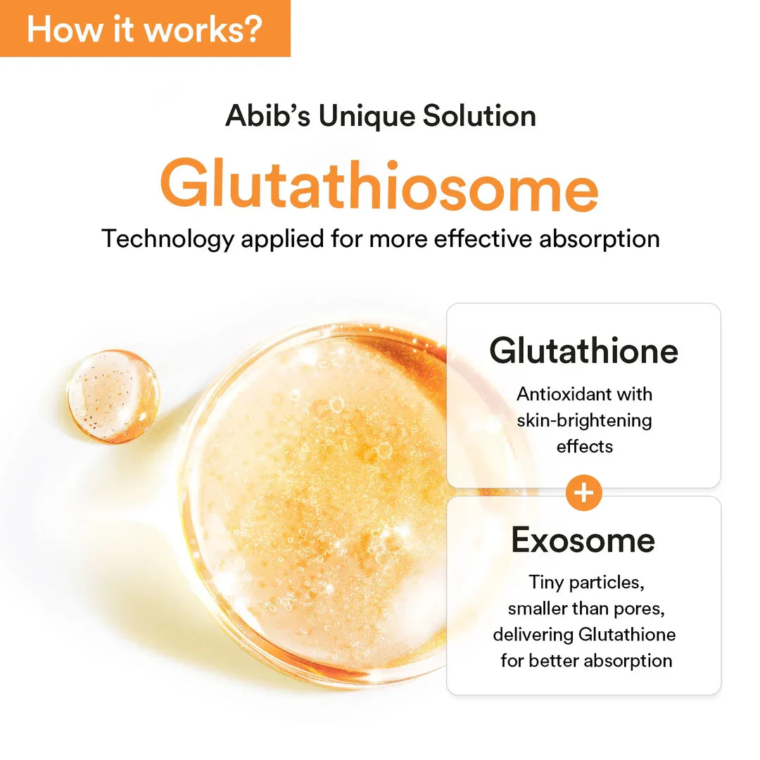 Abib Glutathiosome Dark Spot Serum Vita Drop – Fast-Absorbing Water-Based Non-Greasy Texture