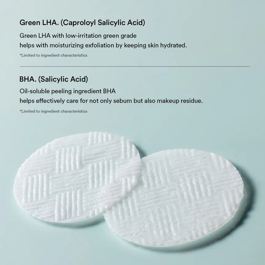 Abib Green LHA Pore Pad Clear Touch – Clears Pores & Controls Excess Shine