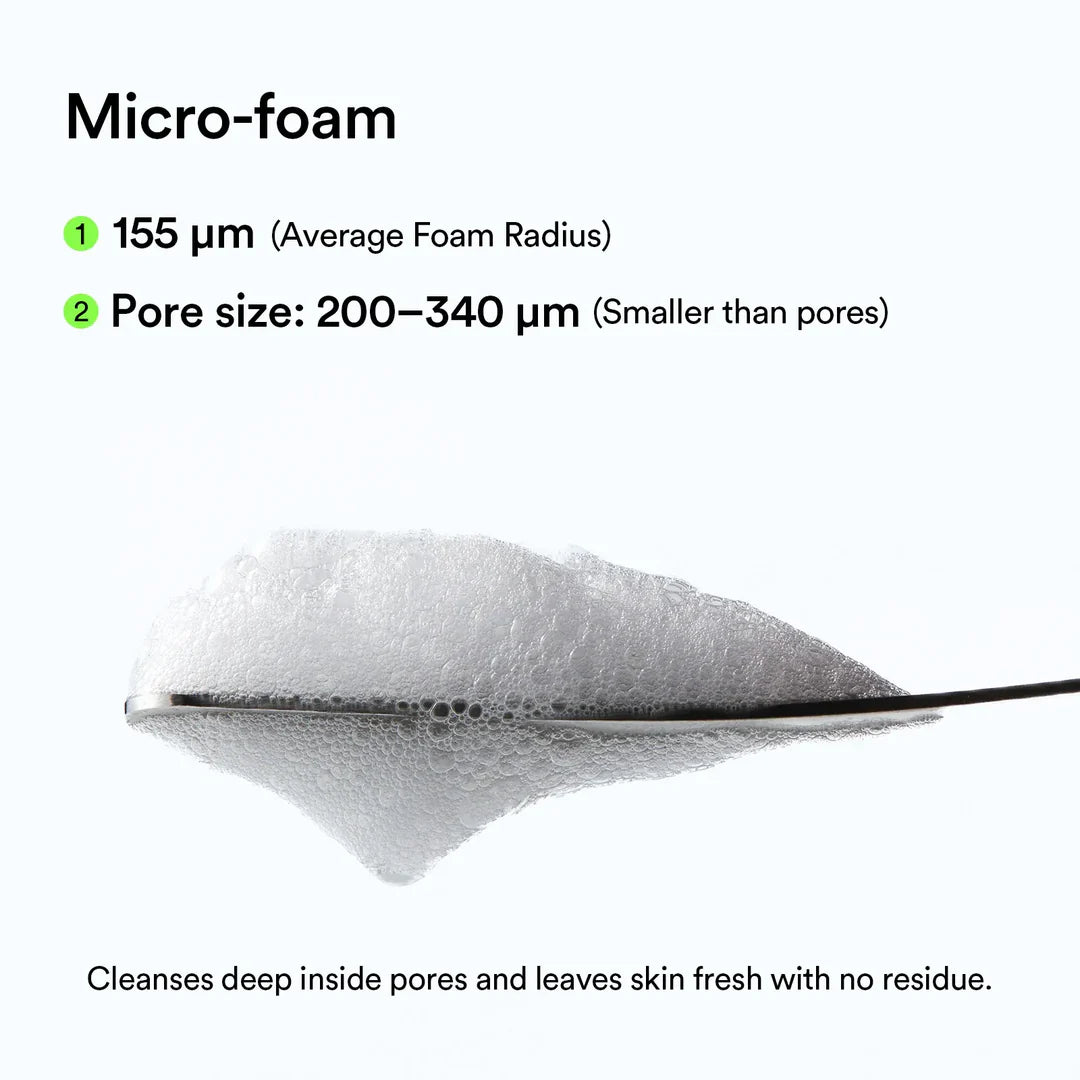Abib Heartleaf Acne Foam Cleanser – Heartleaf Extract Soothes Acne-Prone Skin
