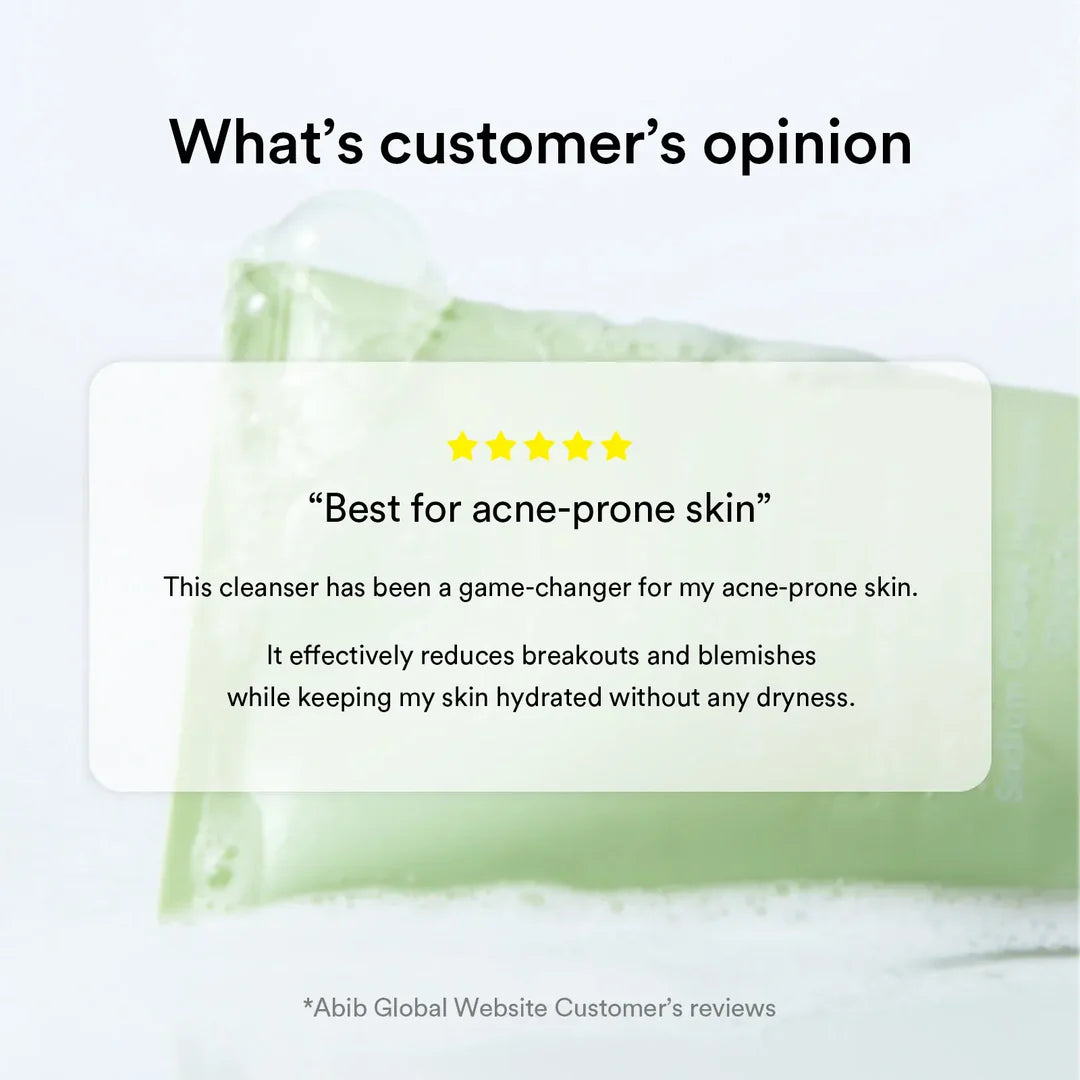 Abib Heartleaf Acne Foam Cleanser – Rich, Creamy Foam Lather