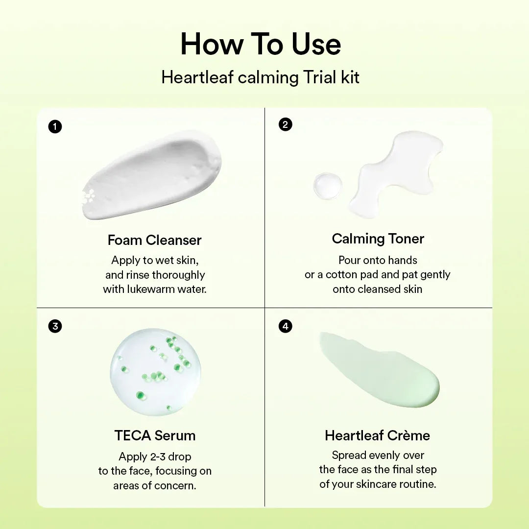Abib Heartleaf Calming Trial Kit – Ideal Gift & On-the-Go Skincare