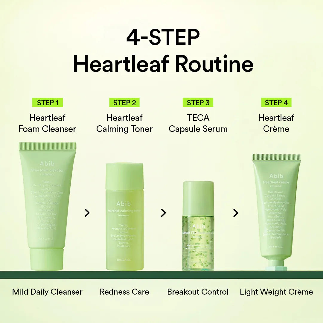 Abib Heartleaf Calming Trial Kit – Perfect for Testing Before Full Size