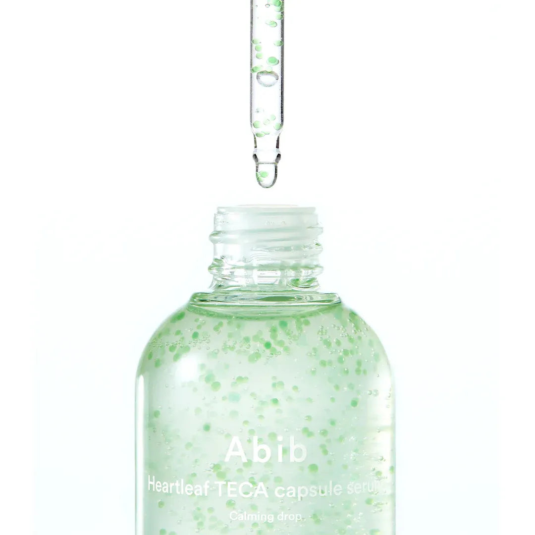Abib Heartleaf TECA Capsule Serum Calming Drop – Heartleaf & TECA Capsules Calm Redness & Irritation