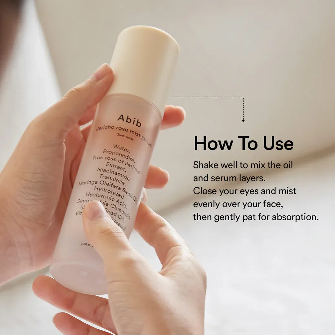 Abib Jericho Rose Mist Serum – Hydrating Mist Serum Texture