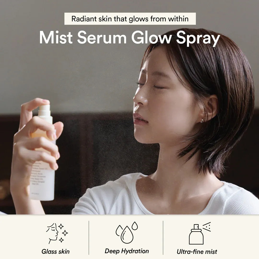 Abib Jericho Rose Mist Serum – Mist-to-Serum Hybrid for On-the-Go Glow