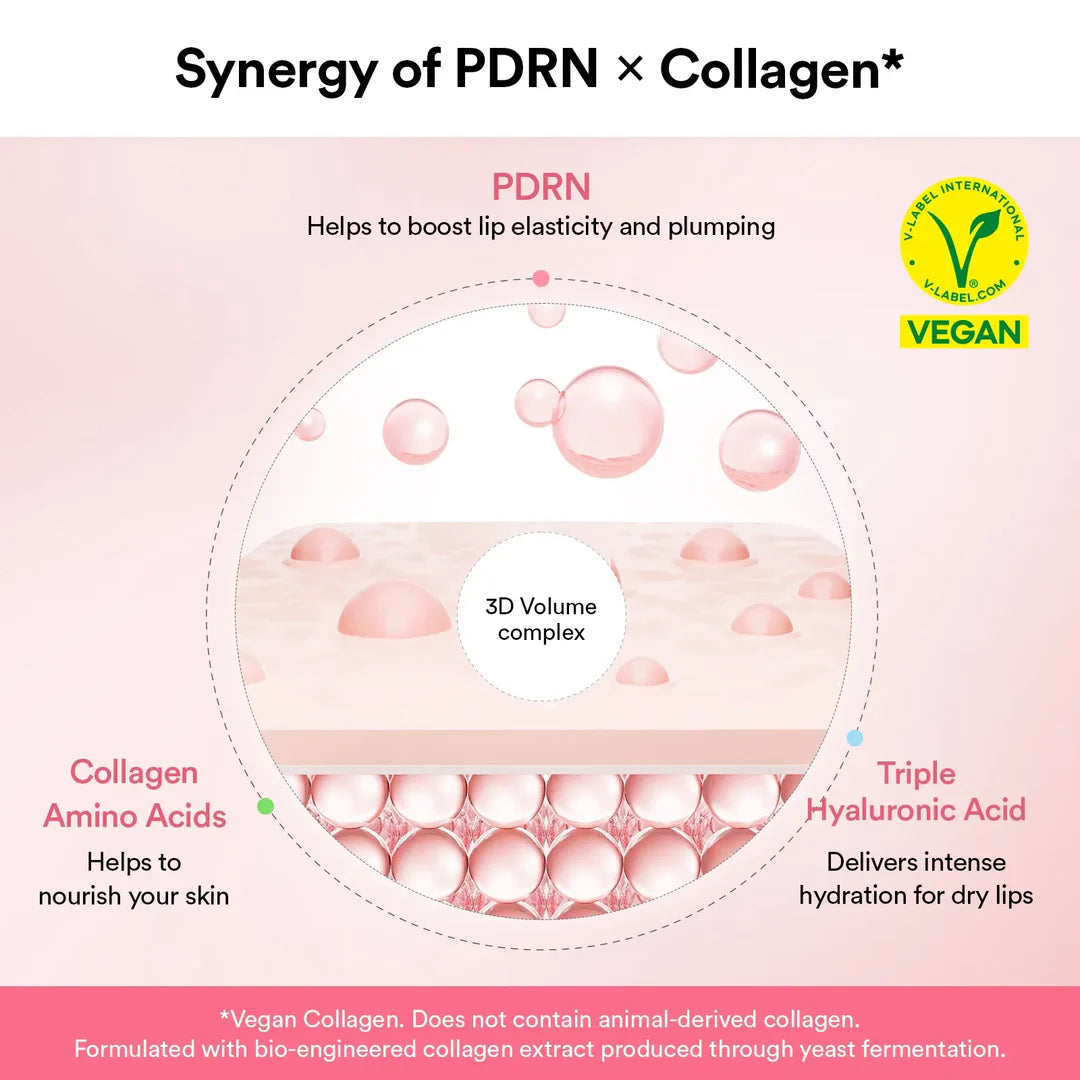 Abib PDRN Collagen Lip Mask Jelly – Hyaluronic Acid Locks In Hydration