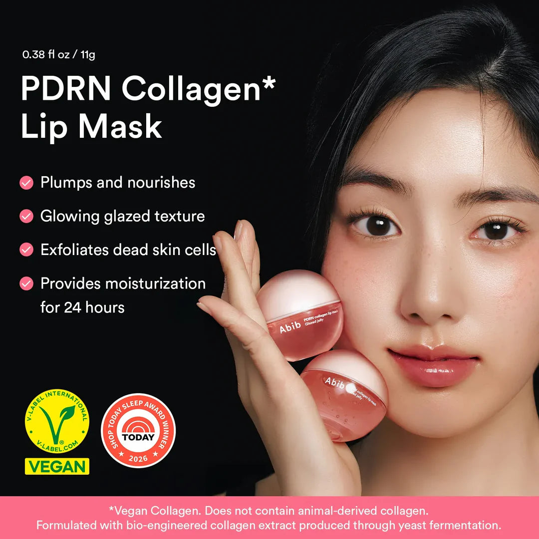 Abib PDRN Collagen Lip Mask Jelly – PDRN & Collagen Plump and Smooth Lips