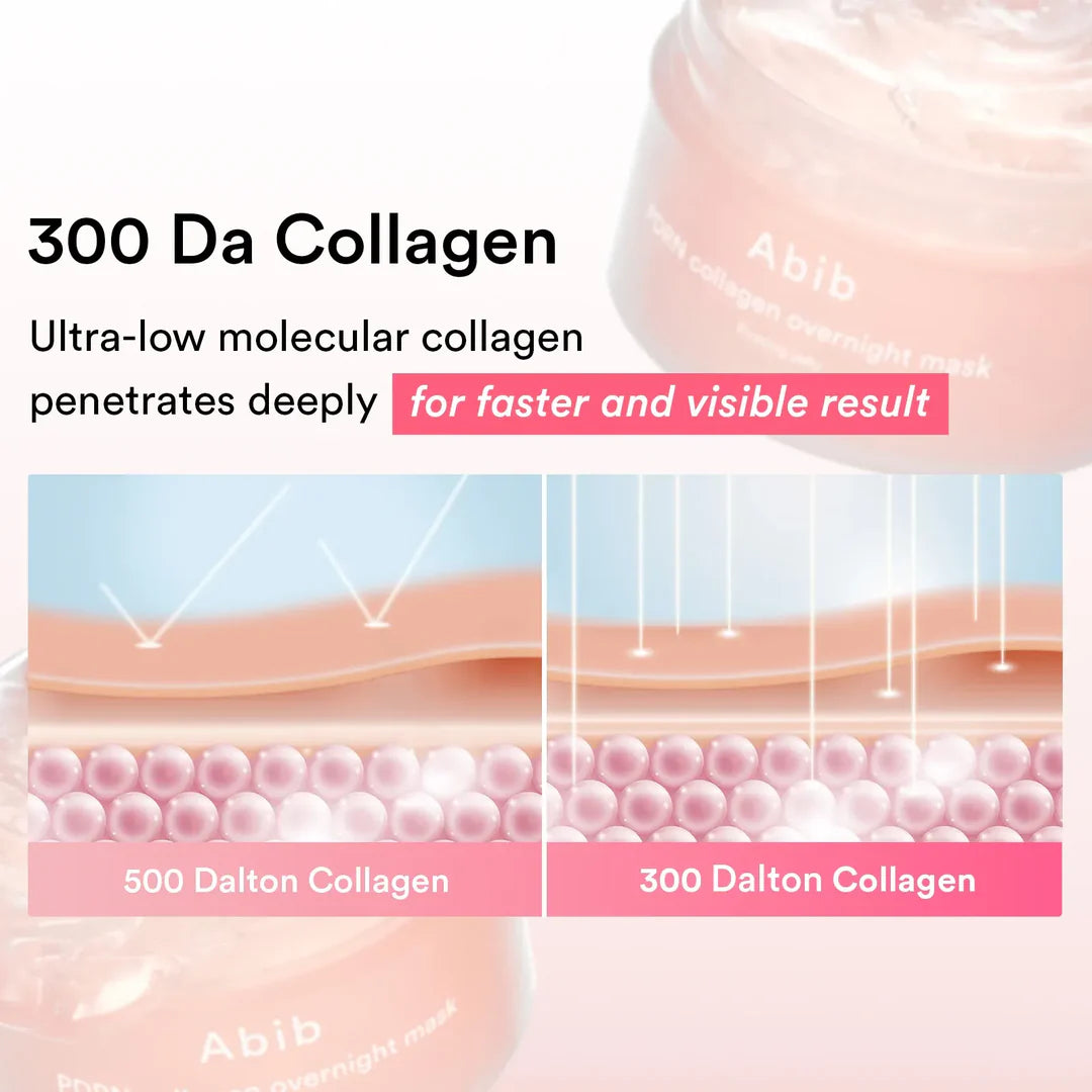 Abib PDRN Collagen Overnight Mask Firming Jelly – Jelly Sleeping Mask Locks In Moisture