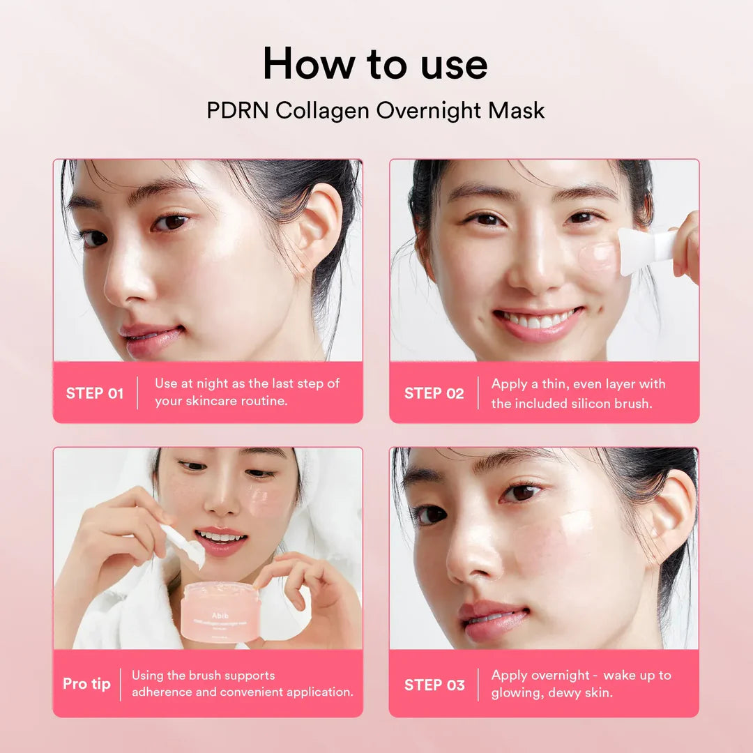 Abib PDRN Collagen Overnight Mask Firming Jelly – Wake Up to Firmer, Bouncier Skin