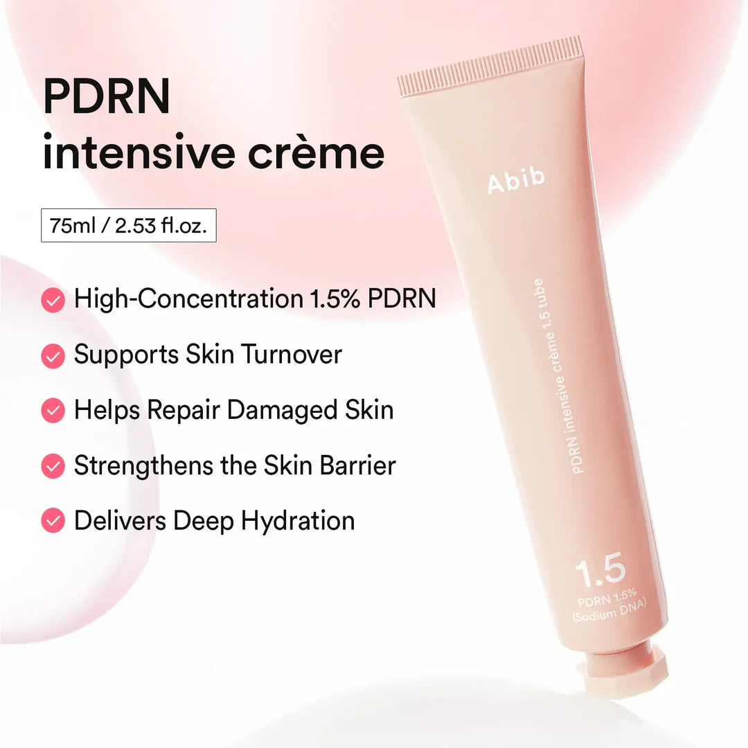 Abib PDRN Intensive Crème 1.5 Tube – Strengthens & Repairs the Skin Barrier