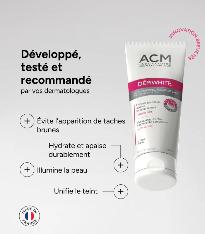 ACM Dépiwhite Body Milk – smooths and softens skin