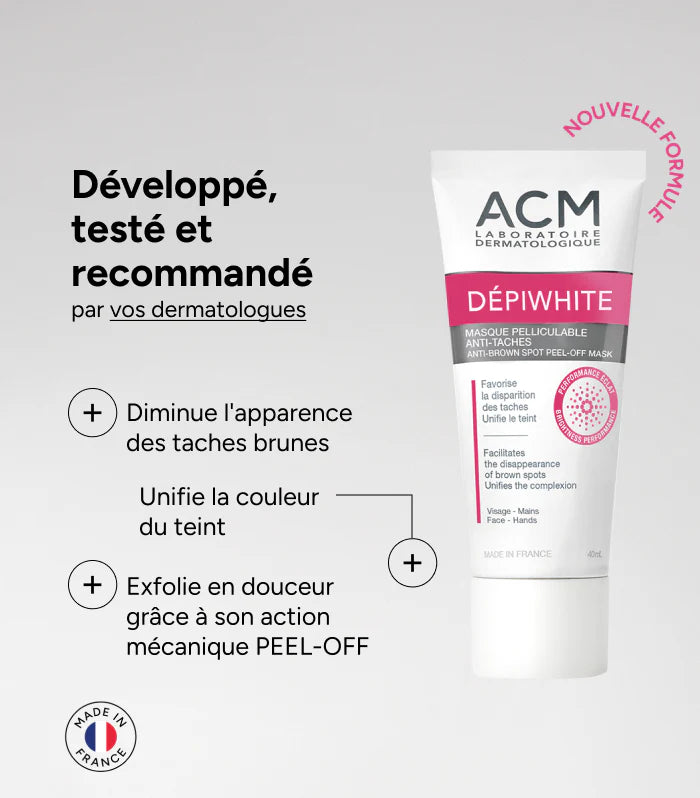 ACM Dépiwhite Peel-Off Anti-Dark Spot Mask – smooths and refines skin