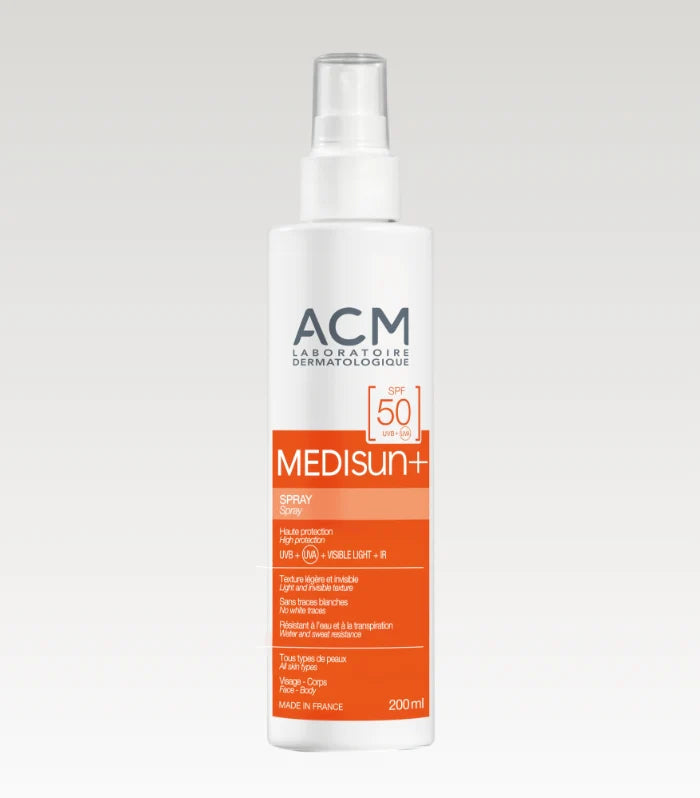 ACM Medisun Sun Spray SPF50+ – SPF50+ broad-spectrum protection