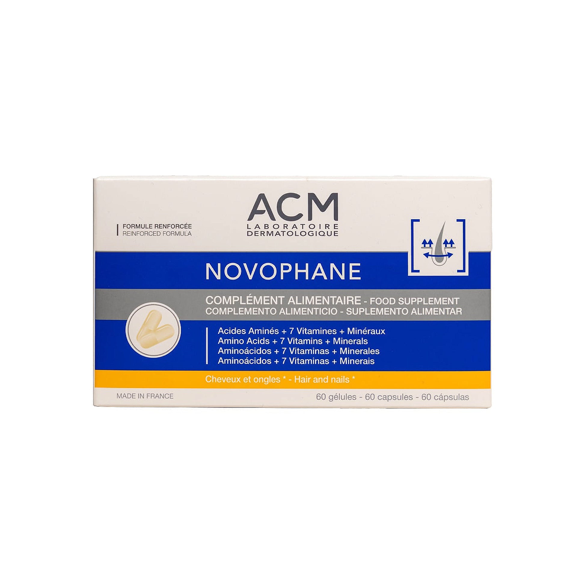ACM Novophane Hair and Nails – strengthens hair and nails