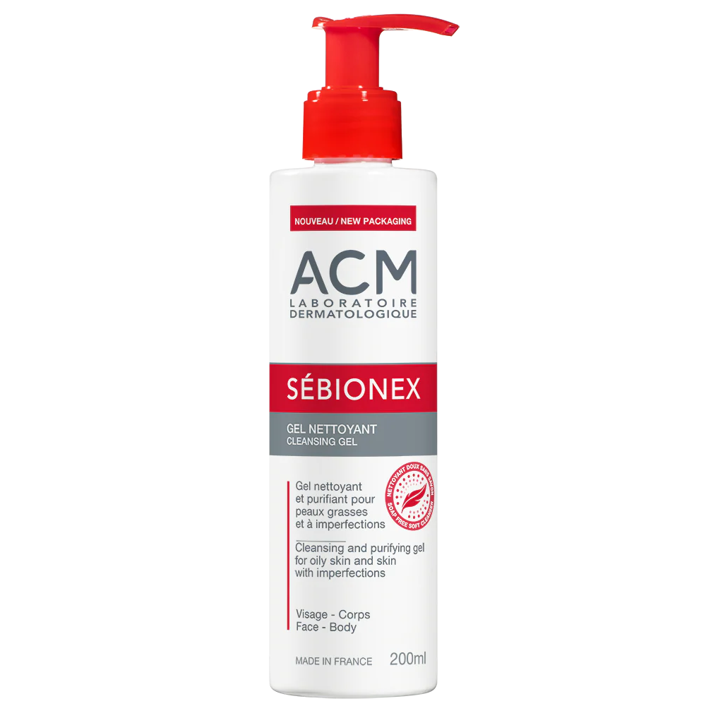 ACM Sébionex Cleansing Gel – purifying cleanse for oily blemish-prone skin