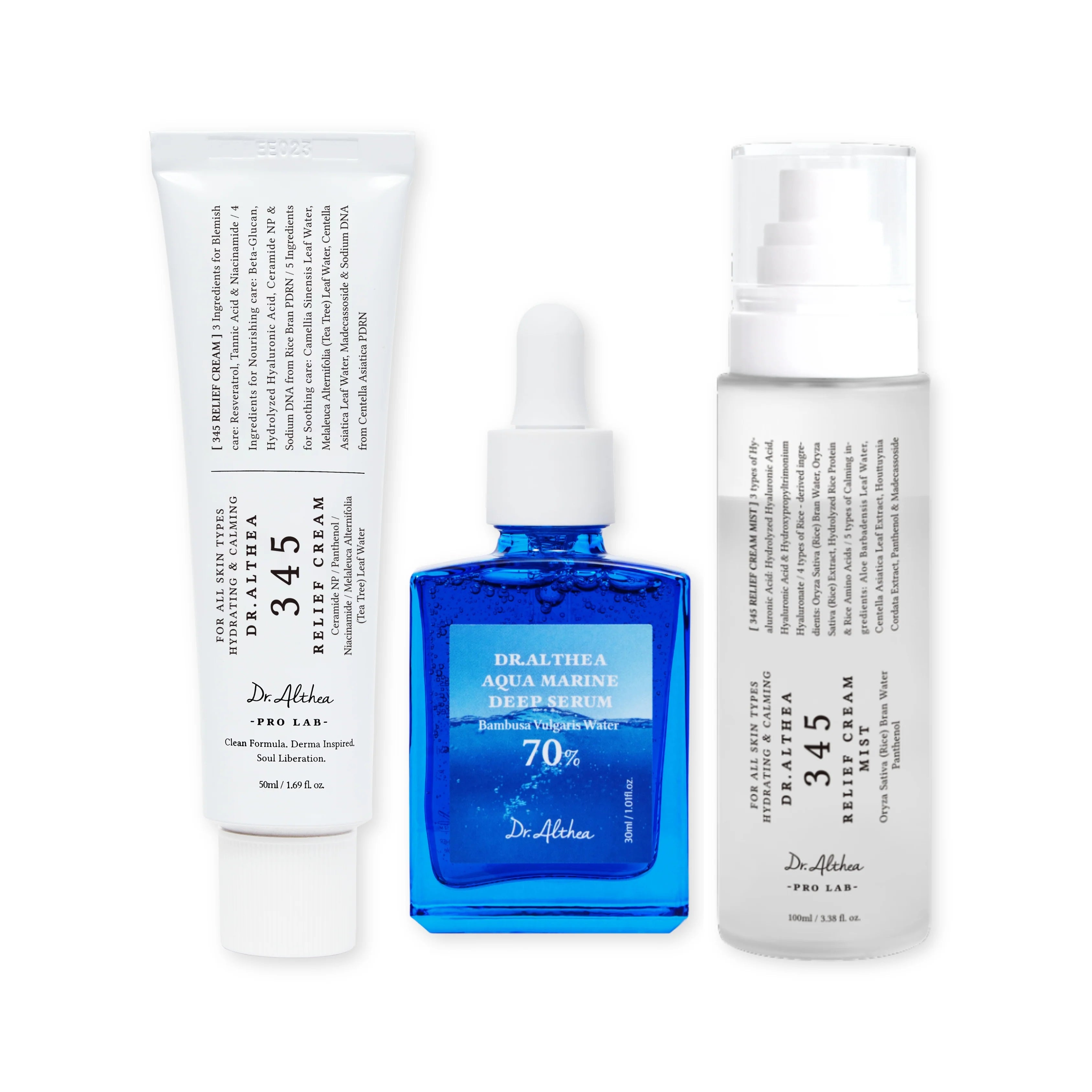 Dr. Althea 3-Step Hydration Care Set
