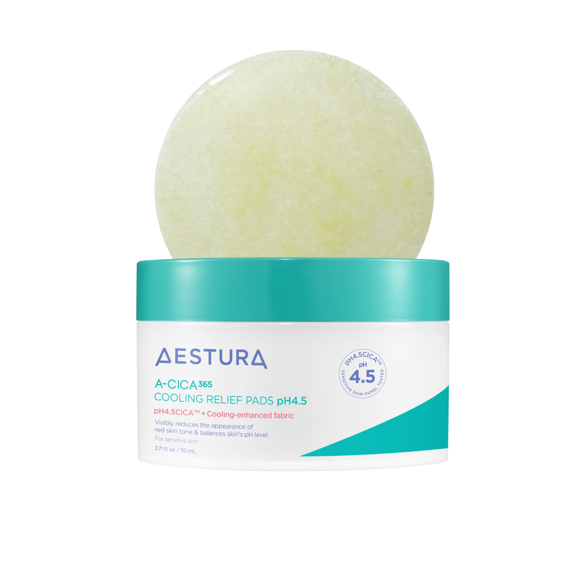 AESTURA A-Cica 365 Cooling Relief Pads pH4.5 – cooling soothing pads