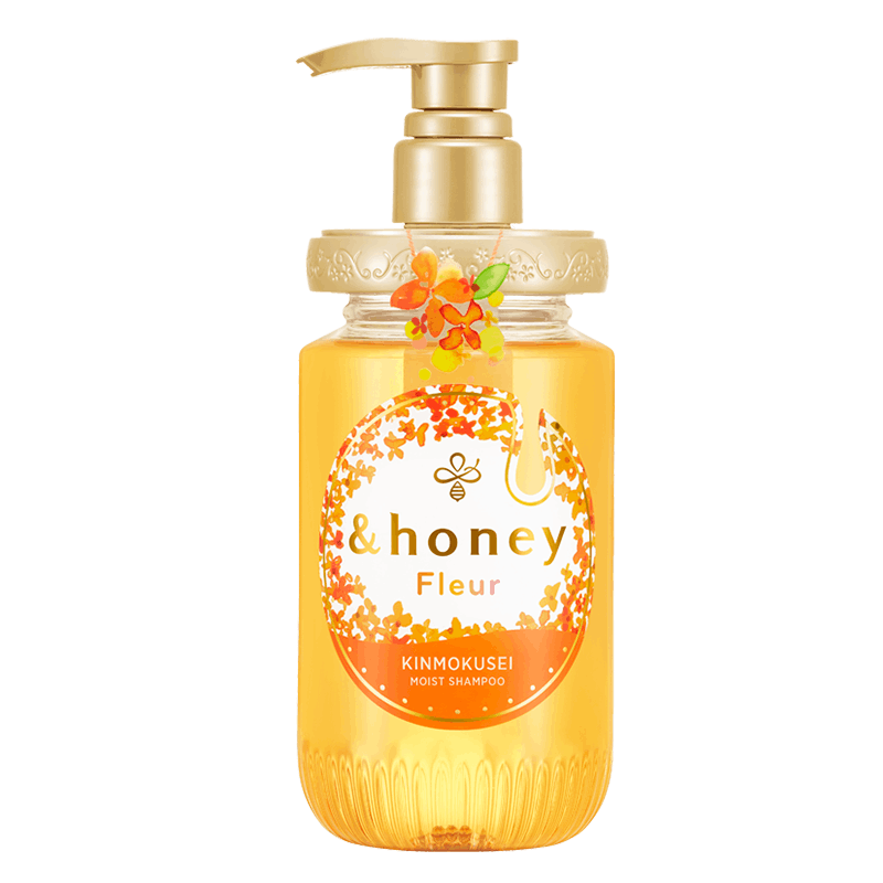 &honey Fleur Kinmokusei Moist Shampoo — fragranced moisturising shampoo