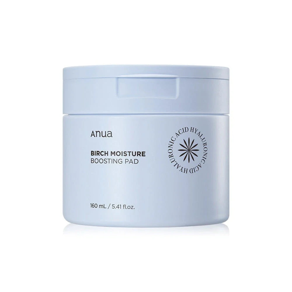 ANUA Birch Moisture Boosting Pad — birch sap toner pad for instant, lasting hydration
