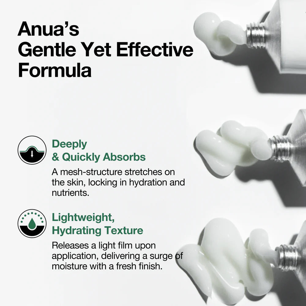 ANUA Centella Red Spot Cream — lightweight cream absorbs quickly without greasiness