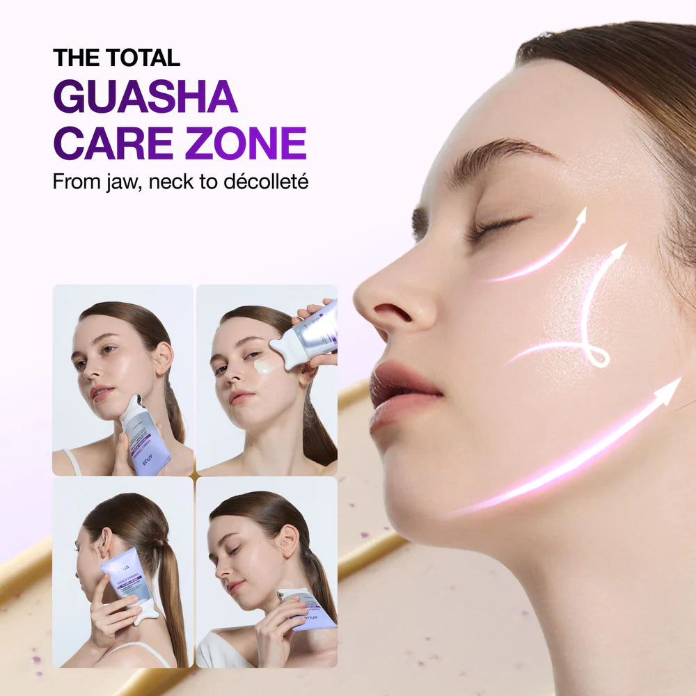 ANUA Collagen Retinol Refining Gua Sha Cream — massage helps contour and define facial features