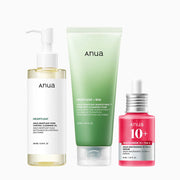 ANUA Glass Skin Essential — essential skincare set for a dewy glass-skin glow