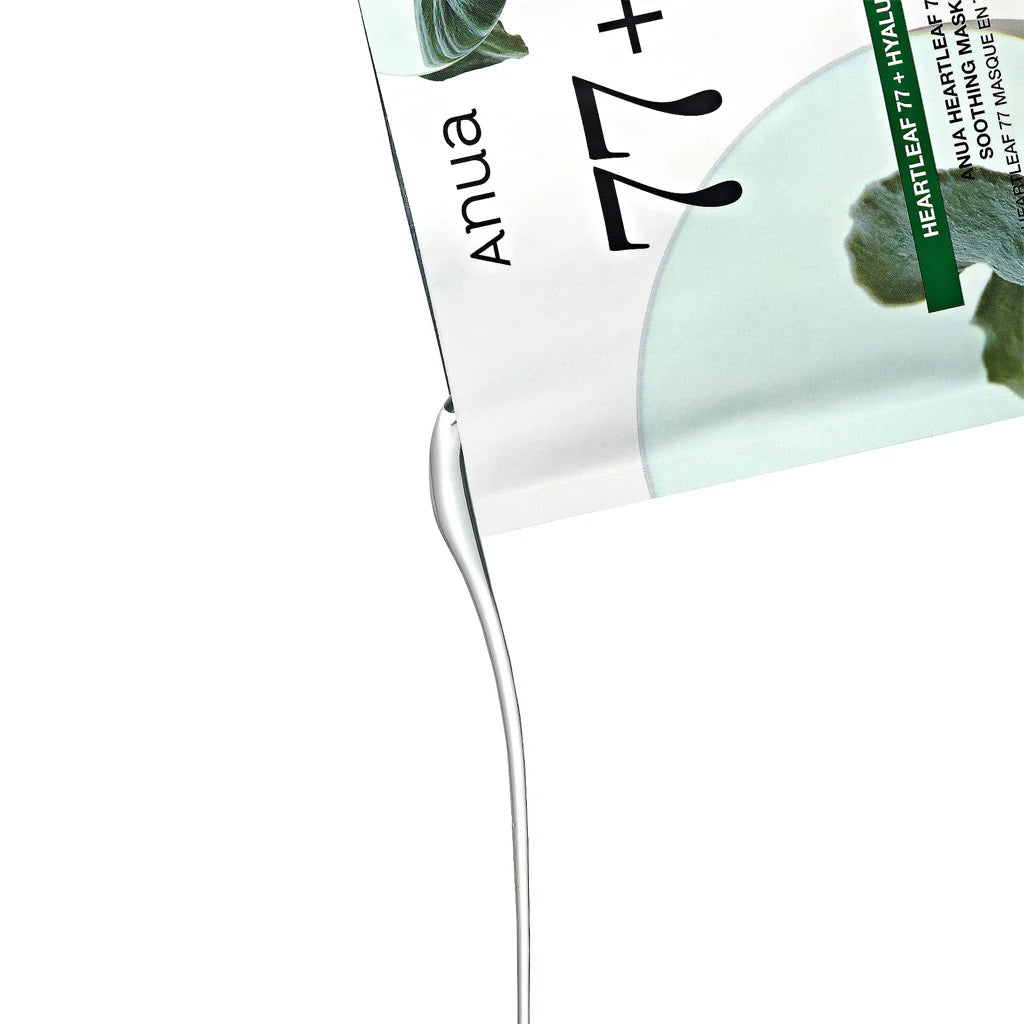ANUA Heartleaf 77% Soothing Sheet Mask — value 10-pack for a soothing mask whenever skin needs it