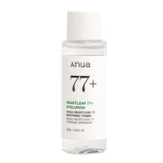 ANUA Heartleaf 77% Soothing Toner Mini — travel-size 77% heartleaf soothing and hydrating toner